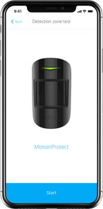 AJAX MotionProtectPlus - Dvojni senzor premikanja (PIR + MW) - Inteligent SHOP